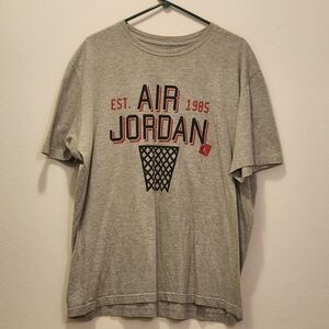 Gray "Jordan T-shirt"